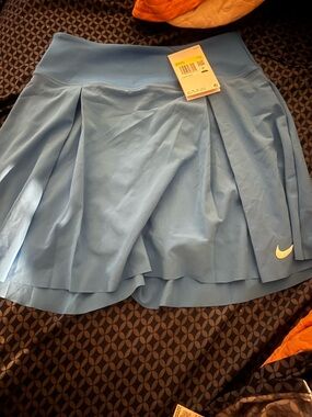Nike Women’s Sky Blue Pleated Tennis Skort